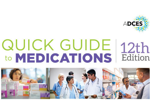 ADCES Quick Guide to Medications, 12th Edition cover