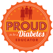 Proud to be a Diabetes Educator Badge